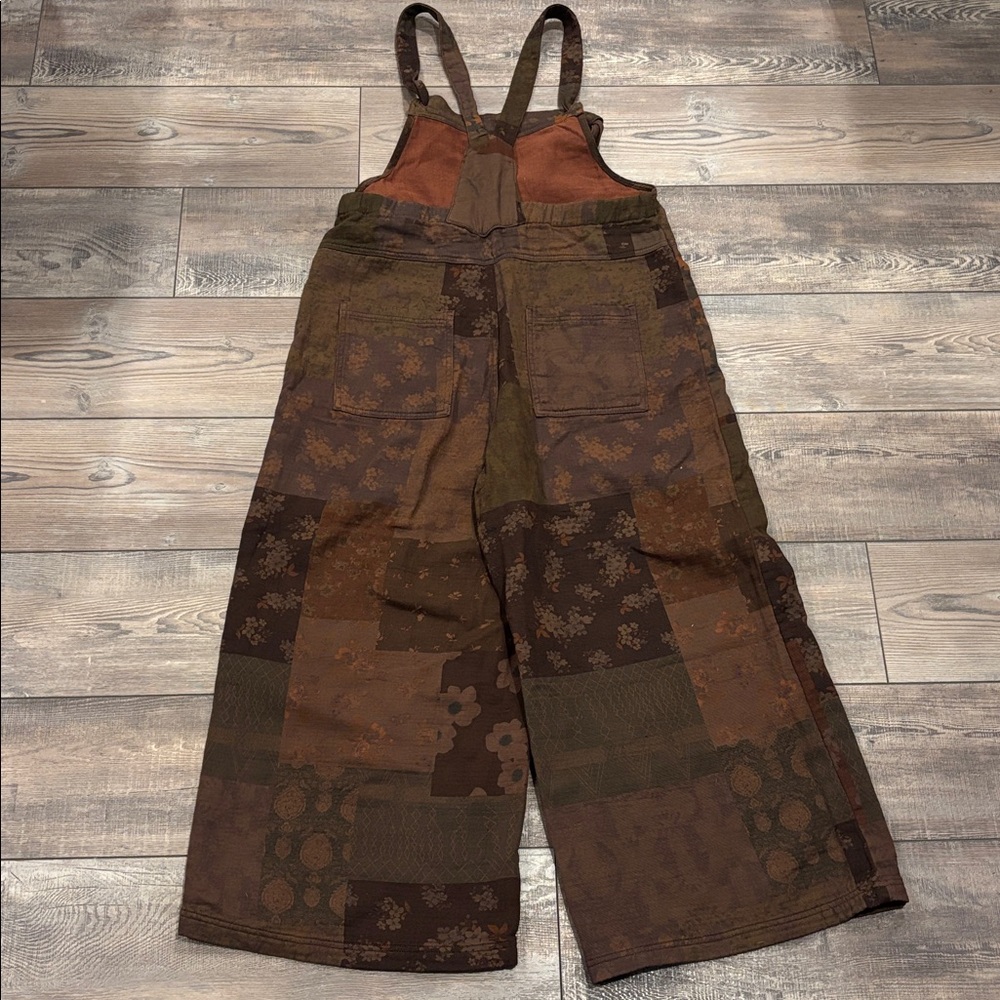 Easel Patchwork Printed Tie Strap Cotton Gauze Ju… - image 7